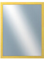 DANTIK - Zarámované zrcadlo - rozměr s rámem cca 70x90 cm z lišty RETRO žlutá (2533)