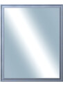 DANTIK - Zarámované zrcadlo - rozměr s rámem cca 80x100 cm z lišty KOSTELNÍ malá modrá (3166)