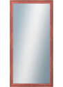 DANTIK - Zarámované zrcadlo - rozměr s rámem cca 50x100 cm z lišty LYON červená (2707)