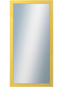 DANTIK - Zarámované zrcadlo - rozměr s rámem cca 50x100 cm z lišty RETRO žlutá (2533)