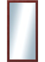 DANTIK - Zarámované zrcadlo - rozměr s rámem cca 50x100 cm z lišty LEDVINKA vínová (1445)
