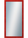 DANTIK - Zarámované zrcadlo - rozměr s rámem cca 50x100 cm z lišty RETRO červená (2534)