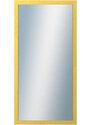 DANTIK - Zarámované zrcadlo - rozměr s rámem cca 60x120 cm z lišty RETRO žlutá (2533)