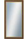 DANTIK - Zarámované zrcadlo - rozměr s rámem cca 60x120 cm z lišty ZVRATNÁ červenozlatá plast (3069)