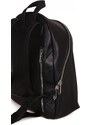 Trendový dámský koženkový batoh VUCH Minos, černá