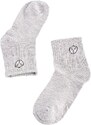 Children's socks Shelvt gray strawberry