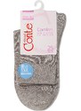 Conte Woman's Socks 000 Grey-Beige