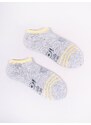 Yoclub Kids's Girls' Ankle Cotton Socks Patterns Colours 6-pack SKS-0008G-AA00-001