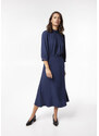 Benedict Harper Woman's Dress Irene Navy Blue