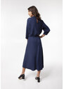 Benedict Harper Woman's Dress Irene Navy Blue