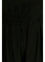 Trendyol Curve Black Waist Detailed Jumpsuit