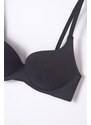 Dagi Black Laser Cut Bra