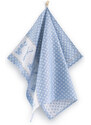 Zwoltex Unisex's Dish Towel Szarak Blue/Pattern