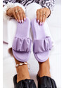 Kesi Dámské klasické pantofle fialové Feline