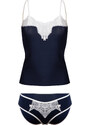 DKaren Woman's Set Merce Navy Blue