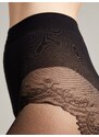 Dámské punčochy Conte CONTE_DELIGHT_Tights_with_imitation_fishnet_stockings_euro_packa