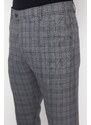 Trendyol Mens Gray Regular Fit Plaid