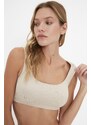 Trendyol Stone Seamless/Seamless Knitted Bra