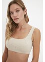 Trendyol Stone Seamless/Seamless Knitted Bra