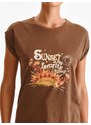 Top Secret LADY'S SLEEVELESS T-SHIRT