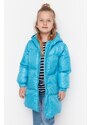 Trendyol Blue Inflatable Girls' Jacket