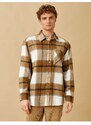 Koton Plaid Lumberjack Shirt Jacket