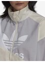 Krémovo-šedá dámská lehká bunda adidas Originals - Dámské