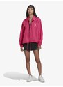 Tmavě růžová dámská lehká bunda adidas Originals Windbreaker - Dámské