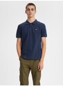 Levi's Tmavě modré pánské polo tričko Levi's - Pánské