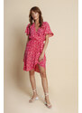 Benedict Harper Woman's Dress Marie Floral Amaranthine