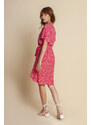 Benedict Harper Woman's Dress Marie Floral Amaranthine