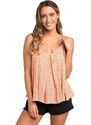 Tílko Rip Curl MISTY COAST SHIRT Peach Nectar