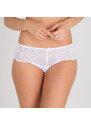 PLAYTEX FLOWER ELEGANCE MIDI - Women's lace panties (boxers) - white