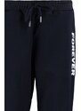 Trendyol Black Regular/Regular Fit Printed Elastic Cuff Sweatpants