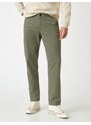 Koton Skinny Gabardine Chino Trousers Cotton