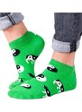 Yoclub Unisex's Ankle Funny Cotton Socks Patterns Colours SKS-0086U-A700