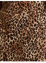 Koton Leopard Patterned Ruffle Mini Dress
