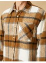 Koton Plaid Lumberjack Shirt Jacket