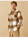 Koton Plaid Lumberjack Shirt Jacket