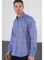 dewberry G716 DERBERRY MEN'S SHIRT-BLUE