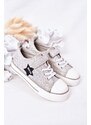 BIG STAR SHOES Children's Sneakers With Velcro BIG STAR HH374025 Silver