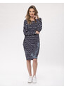 Look Made With Love Woman's Dress 708 Navy