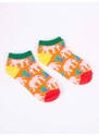 Yoclub Unisex's Ankle Funny Cotton Socks Patterns Colours SKS-0086U-A300