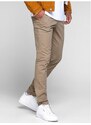 Béžové slim fit chino kalhoty Jack & Jones Marco - Pánské