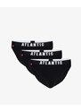 Pánské sportovní slipy ATLANTIC 3Pack - černé