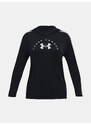 Under Armour Mikina Tech Graphic LS Hoodie-BLK - Holky