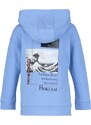 Trendyol Light Blue Great Wave Licensed Printed Boy Knitted Thick Sweatshirt