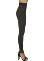 Bas Bleu SANSA women's leggings with Push-Up & Taille effect and binding