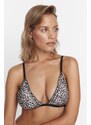 Trendyol Multicolored Satin Bralette With Elastic Detail