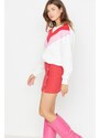 Trendyol Red Woven Mini Skirt